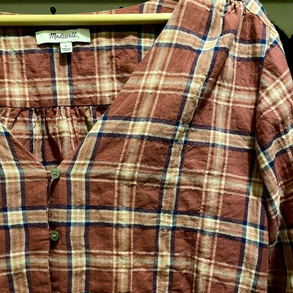 Madewell “peasant” top - Picture 4 of 5